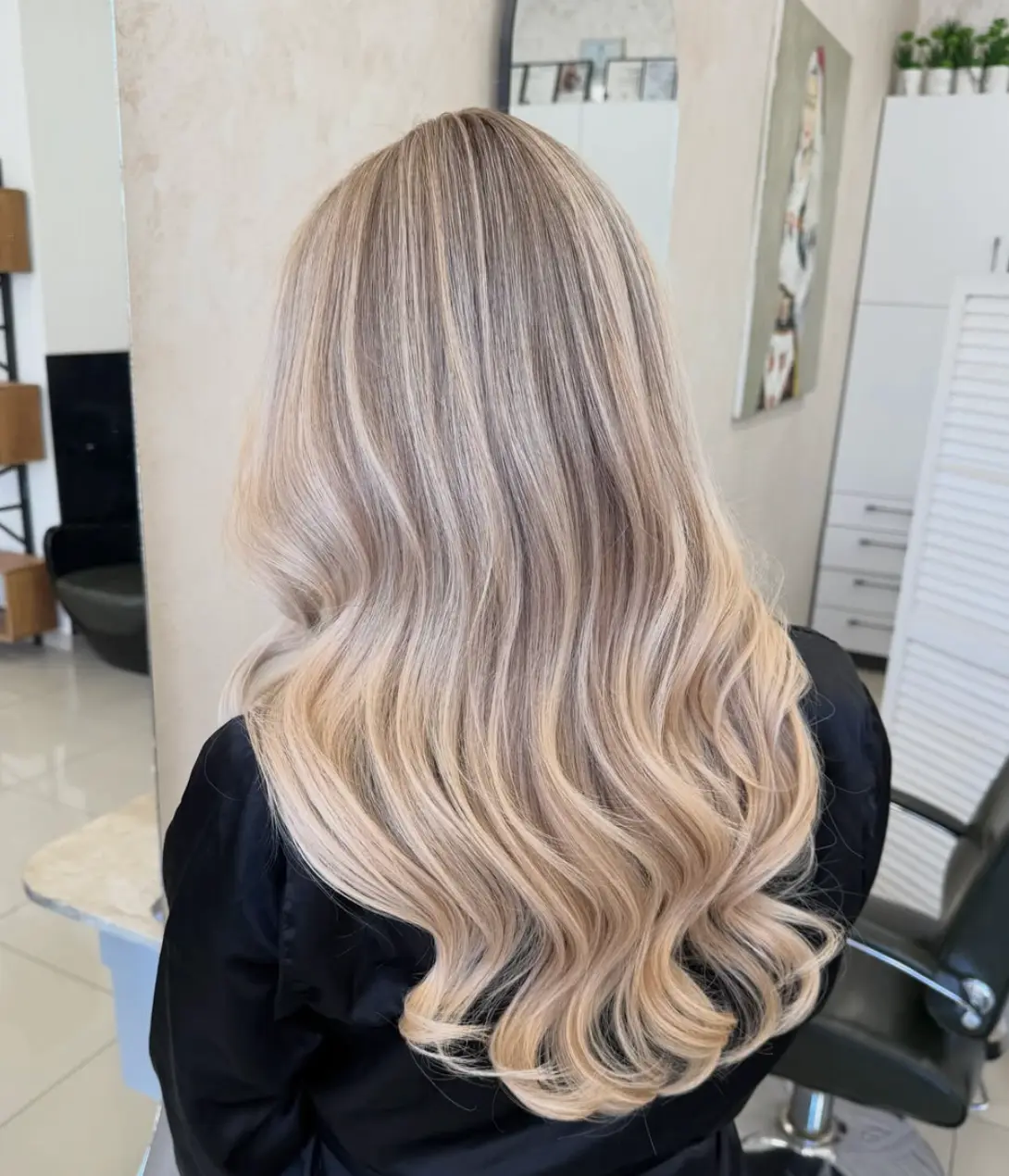 Capelli dopo il rituale frutify